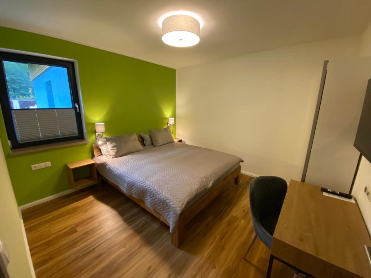 Barrierefreies Ferienapartment A2 Villa Wilisch 55Qm Amtsberg Kültér fotó