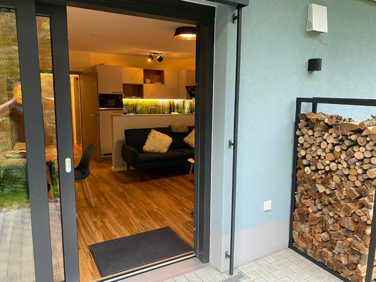 Barrierefreies Ferienapartment A2 Villa Wilisch 55Qm Amtsberg Kültér fotó