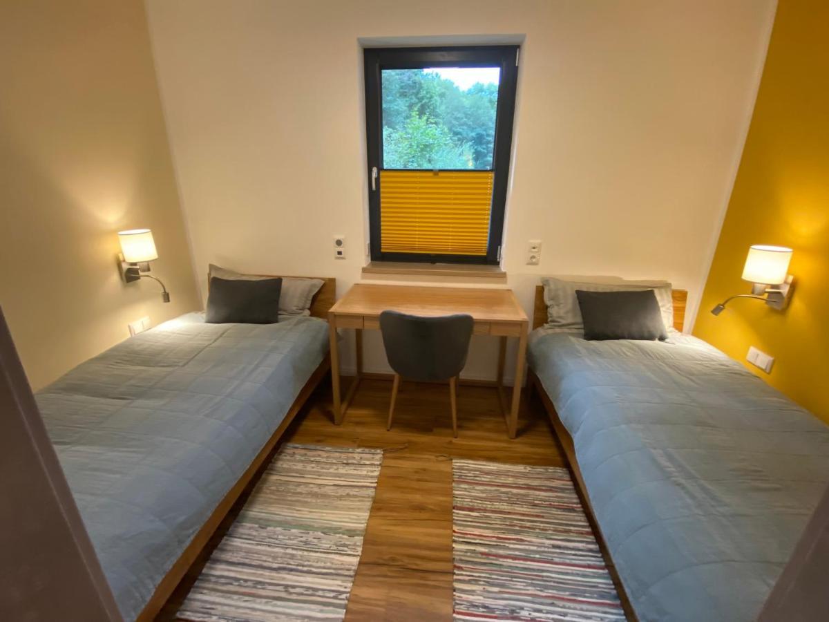 Barrierefreies Ferienapartment A2 Villa Wilisch 55Qm Amtsberg Kültér fotó