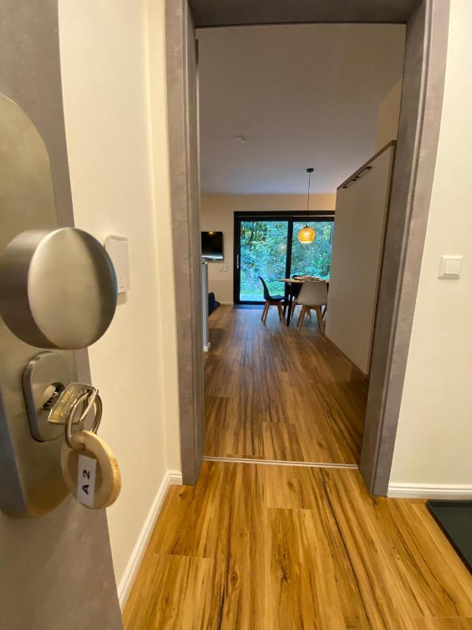 Barrierefreies Ferienapartment A2 Villa Wilisch 55Qm Amtsberg Kültér fotó